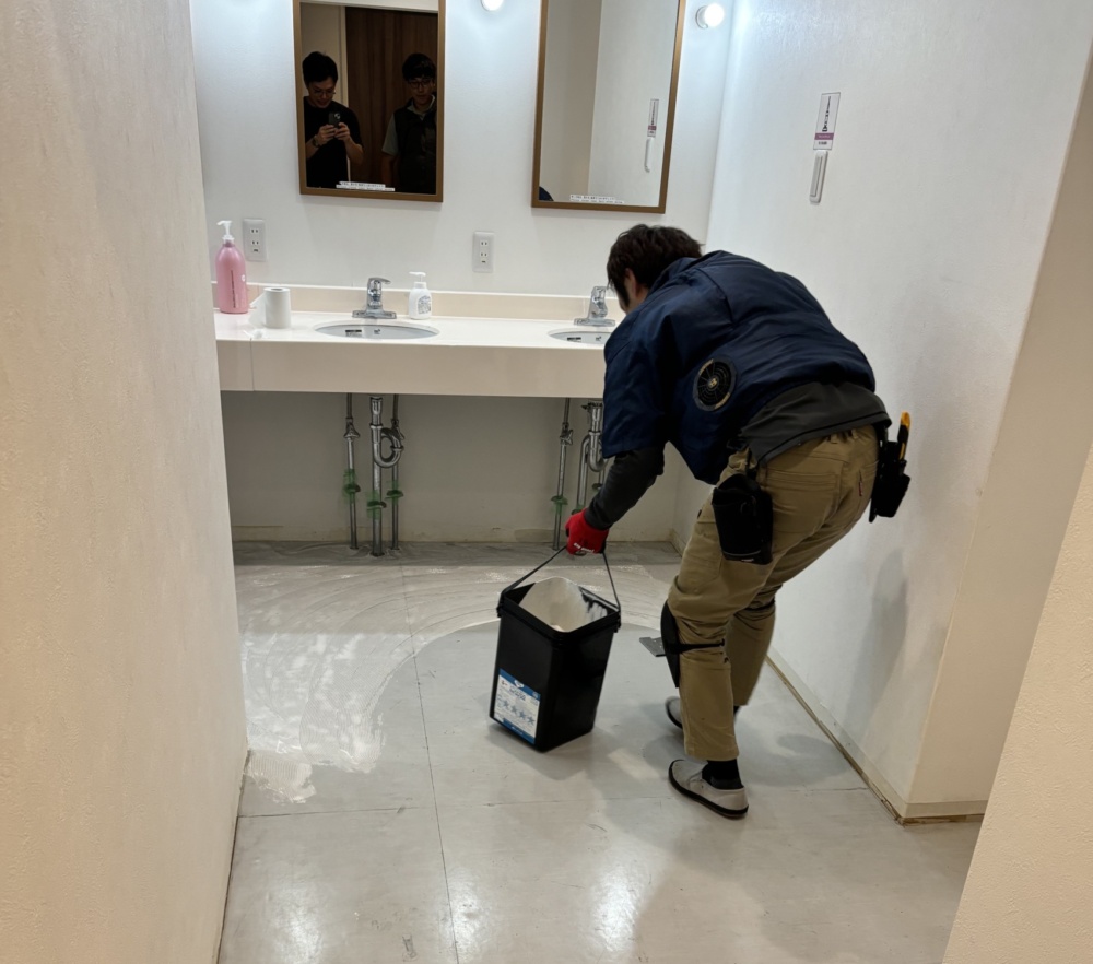 Bathroom Renovation at SEN OSAKA Share House