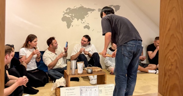 みつわ屋での抹茶イベント